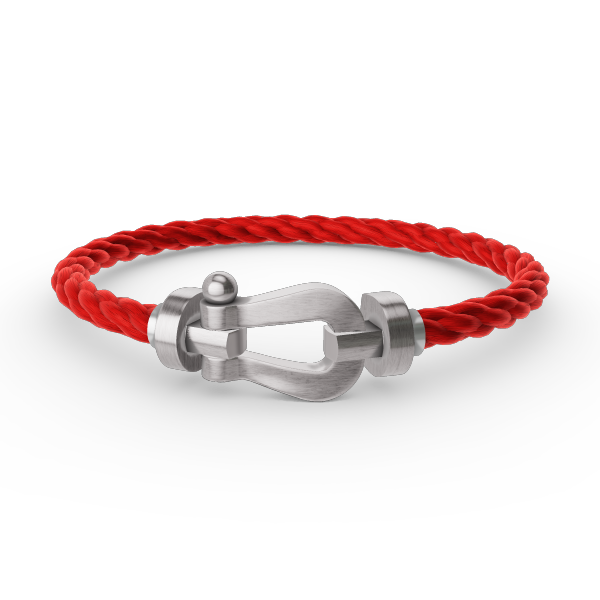 [BLUE TEARS]FORCE LARGE HORSESHOE NO DIAMOND BRACELET SILVER