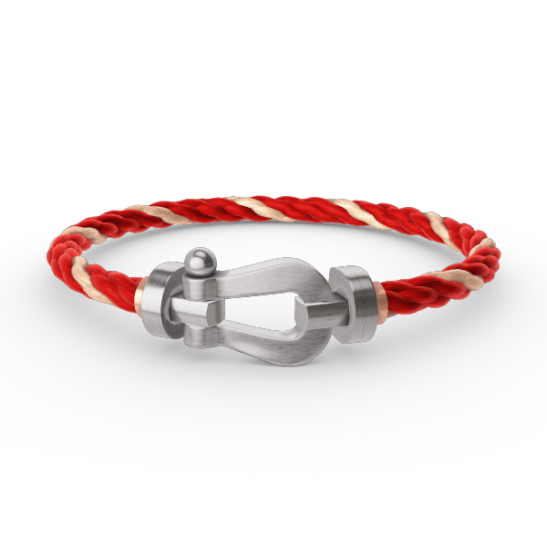 [BLUE TEARS]FORCE LARGE HORSESHOE NO DIAMOND BRACELET SILVER