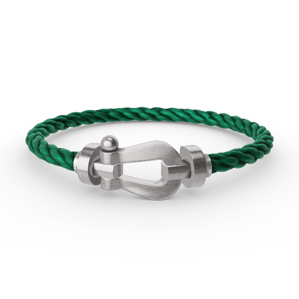 [BLUE TEARS]FORCE LARGE HORSESHOE NO DIAMOND BRACELET SILVER