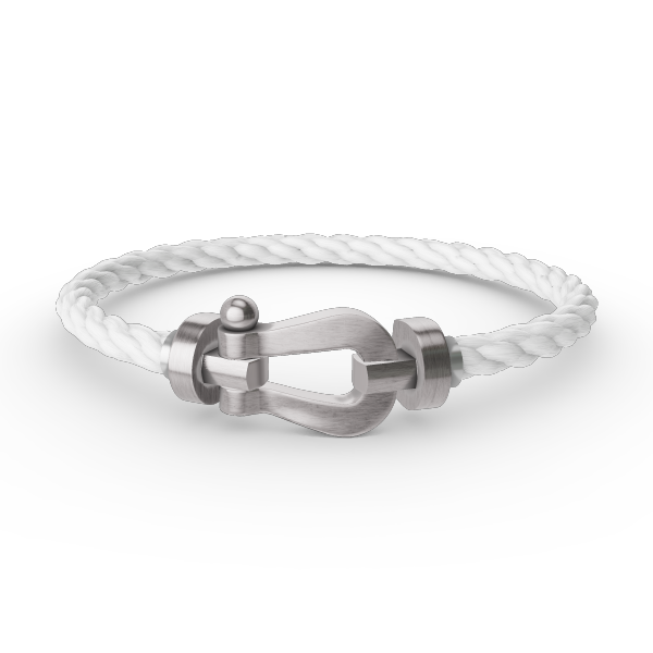 [BLUE TEARS]FORCE LARGE HORSESHOE NO DIAMOND BRACELET SILVER